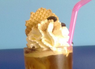 Eiskaffee  –  Die Böhm war da.