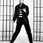 Elvis Presley promoting Jailhouse Rock