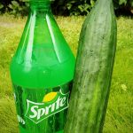 Sprite Cucumber mit Gurke