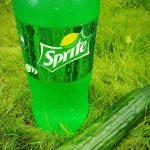 Sprite Cucumber mit Gurke