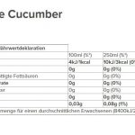 Sprite Cucumber-Nährwerte Quelle:www.coca-cola-oesterreich.at
